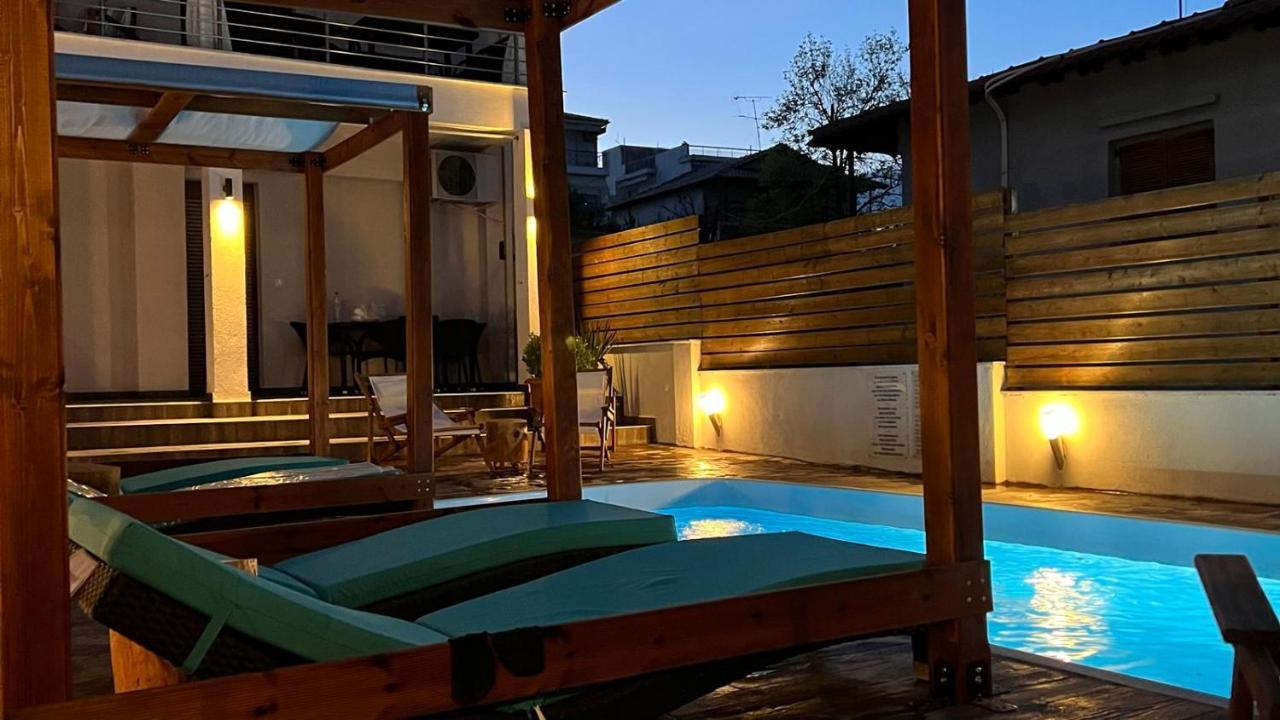 Villa Athina 1St Floor Nea Kallikrateia Kültér fotó