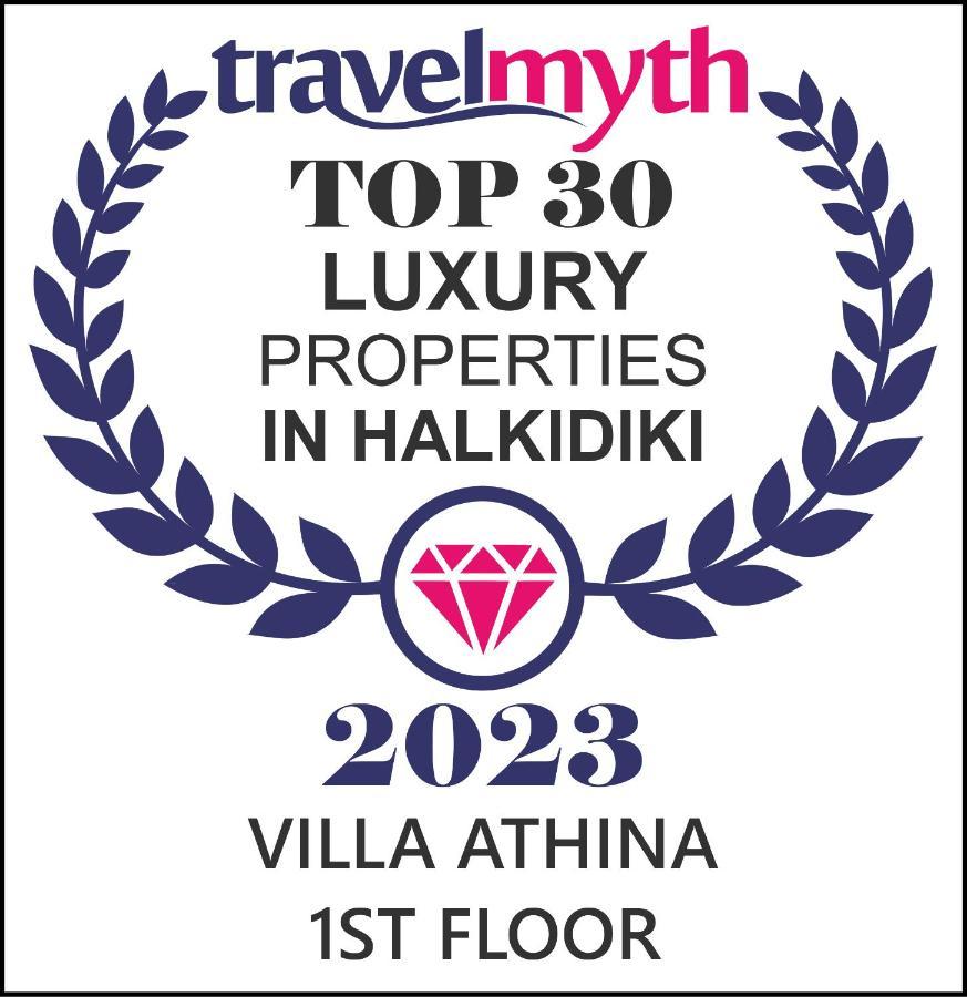 Villa Athina 1St Floor Nea Kallikrateia Kültér fotó